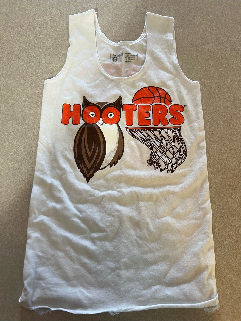 *Retired* Hooters Uniform Tank - Limited Addition